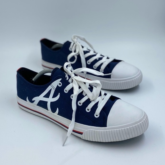 Atlanta Braves low top sneakers by FOCO men’s size 11 - Picture 3 of 6